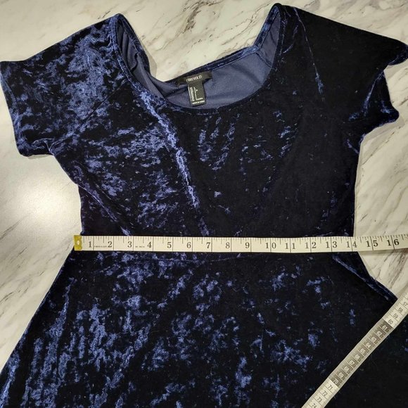 Forever 21 Blue Babydoll dress - Picture 3 of 5